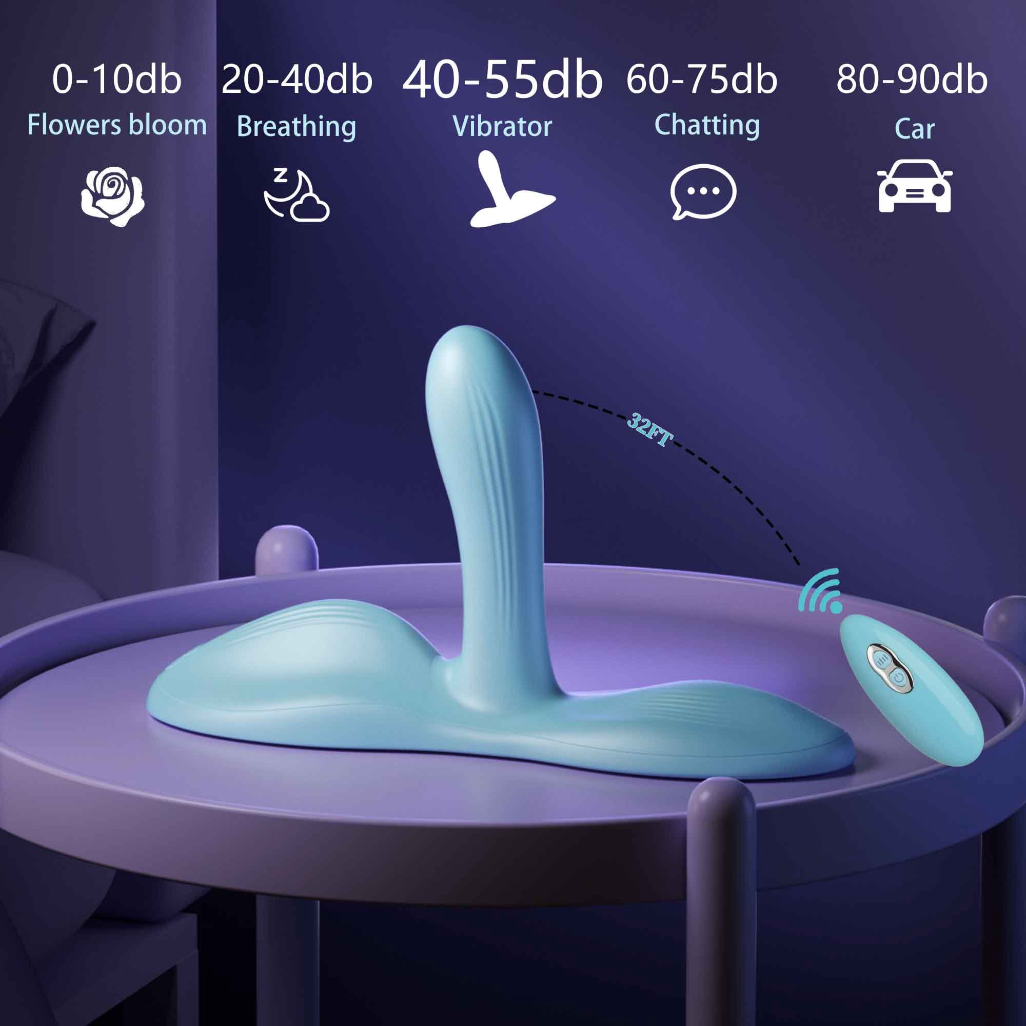AYIYUN Remote Control Vibrators Waterproof Adult Sex Toys with 9 Vibration & 9 Thrusting Modes Vibrating Massager for Women Female Couple