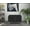 Black, variant on Home Design Bodhi Upholstered 30" Flip Top Storage Bench For Adult, Silver Gray