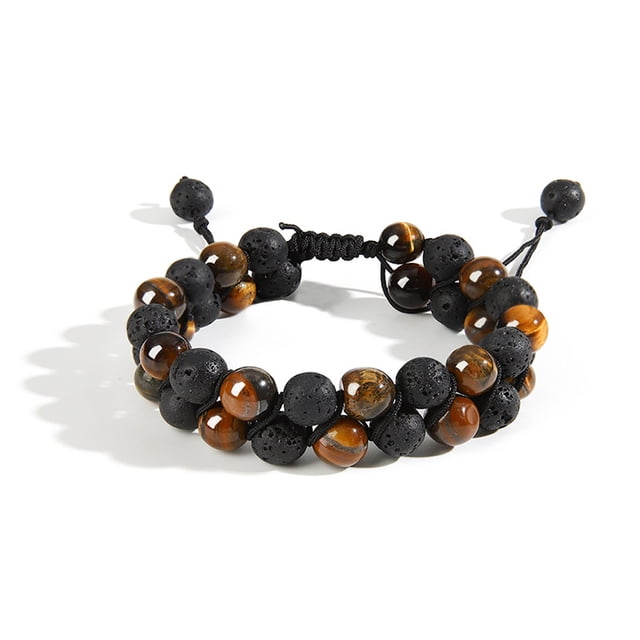 Qarigey de cuentas de piedra natural para fiesta de cumpleaños, festival, vacaciones, aniversario, boda, compromiso, trabajo, joyería sencilla Ropa, zapatos y accesorios Miscelánea Tipo 2 Qarigey AP012957-02