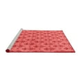 thumbnail image 2 of Ahgly Company Machine Washable Indoor Rectangle Abstract Red Modern Area Rugs, 2' x 5', 2 of 4