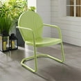 thumbnail image 2 of Crosley Furniture Griffith Metal Patio Chair in Key Lime Gloss, 2 of 7