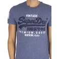 thumbnail image 4 of Superdry Vintage Logo T-Shirt, Blue, 4 of 5