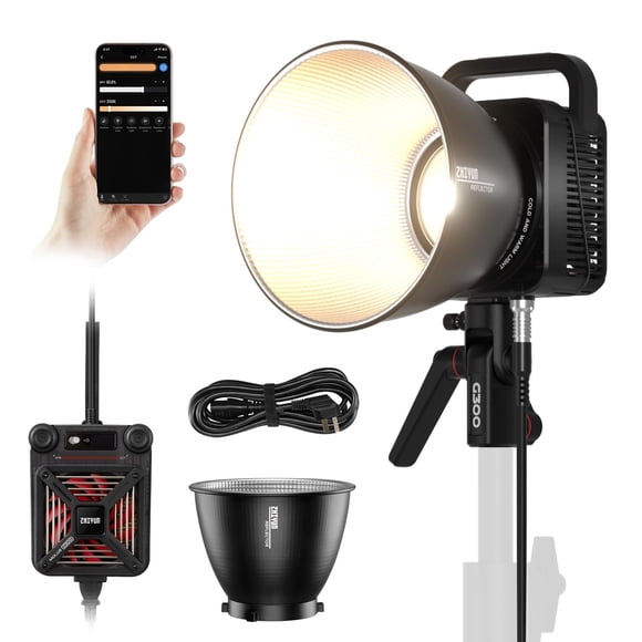 Luz de vídeo LED ZHIYUN MOLUS G300 300W COB bicolor con aplicación