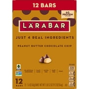 Larabar Peanut Butter Chocolate Chip, Fruit and Nut Bars, Gluten Free, 12 Ct, 19.2 oz