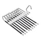 thumbnail image 5 of Estante colgante multifuncional Sunnimix organizador de armario Negro Percha para pantalones, 5 of 8