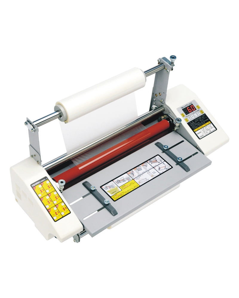 INTSUPERMAI A2 Hot Cold Roll Laminator Double Side Thermal Laminator with 2 Rollers Film