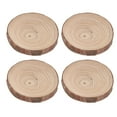 thumbnail image 4 of Rebanada De Madera, 25 Uds., Posavasos De Pino, Accesorios Para Decoración Del Hogar, 4 of 7