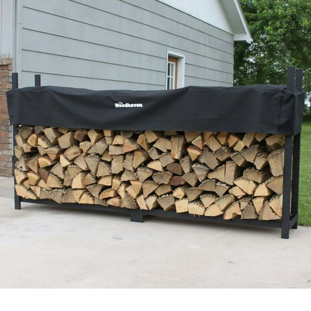 1/2 Cord Woodhaven Firewood Rack and Cover - Walmart.com - Walmart.com