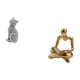 thumbnail image 5 of Figura de escritorio,Estatua de gato,linda estantería,escritorio,decoración del hogar,Figura de pensador abstracto,Estatua de pensador abstracto,decoración para el hogar,Figura humana, 5 of 8