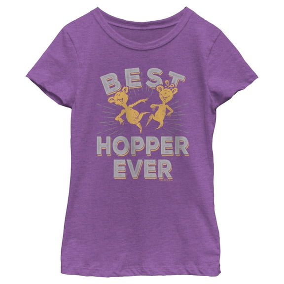 Girl's Dr. Seuss Best Hopper Ever  Graphic T-Shirt