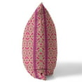 thumbnail image 3 of Amrita Sen Loyalty and Love Broadcloth Indoor Outdoor Pillow, Zippered, PinkGreen, 3 of 5