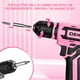 thumbnail image 5 of Taladro inalámbrico DEKOPRO, juego de taladros eléctricos de 12 V, 800 RPM, para mujer, 5 of 9
