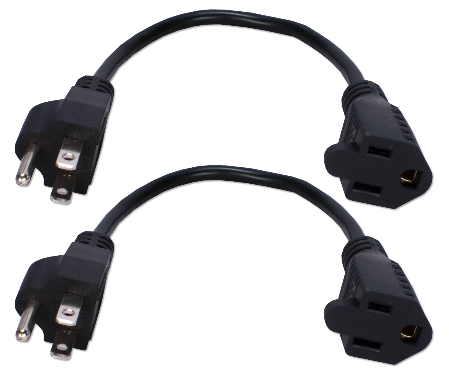 QVS 2Pack 10 Inches OutletSaver AC Power Adaptor