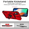 thumbnail image 2 of Estuche GANGXUN para iPhone XR, soporte giratorio 360°, estilo mecánico y magnético, 2 of 5