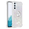 thumbnail image 2 of Funda para Samsung Galaxy A54 5G con Brillo Líquido Flotante, Purpurina, Parachoques y Anillo Giratorio Soporte, 2 of 5