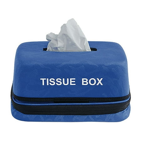 G.P.S. Deceit & Discreet Tissue Box Pistol Case Blue