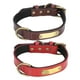 thumbnail image 1 of Collar De Perro Mascota Collar De Perro Collar De Mascota Collar De Perro Grabable Suministro De Mascotas Engravable Cómodo Artificial Cattlehide Pet Dog Collar Con ANGGREK Otros, 1 of 8