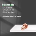 thumbnail image 3 of 10 9-8210 plasma nozzles 10 9-8215 plasma electrodes, 3 of 5