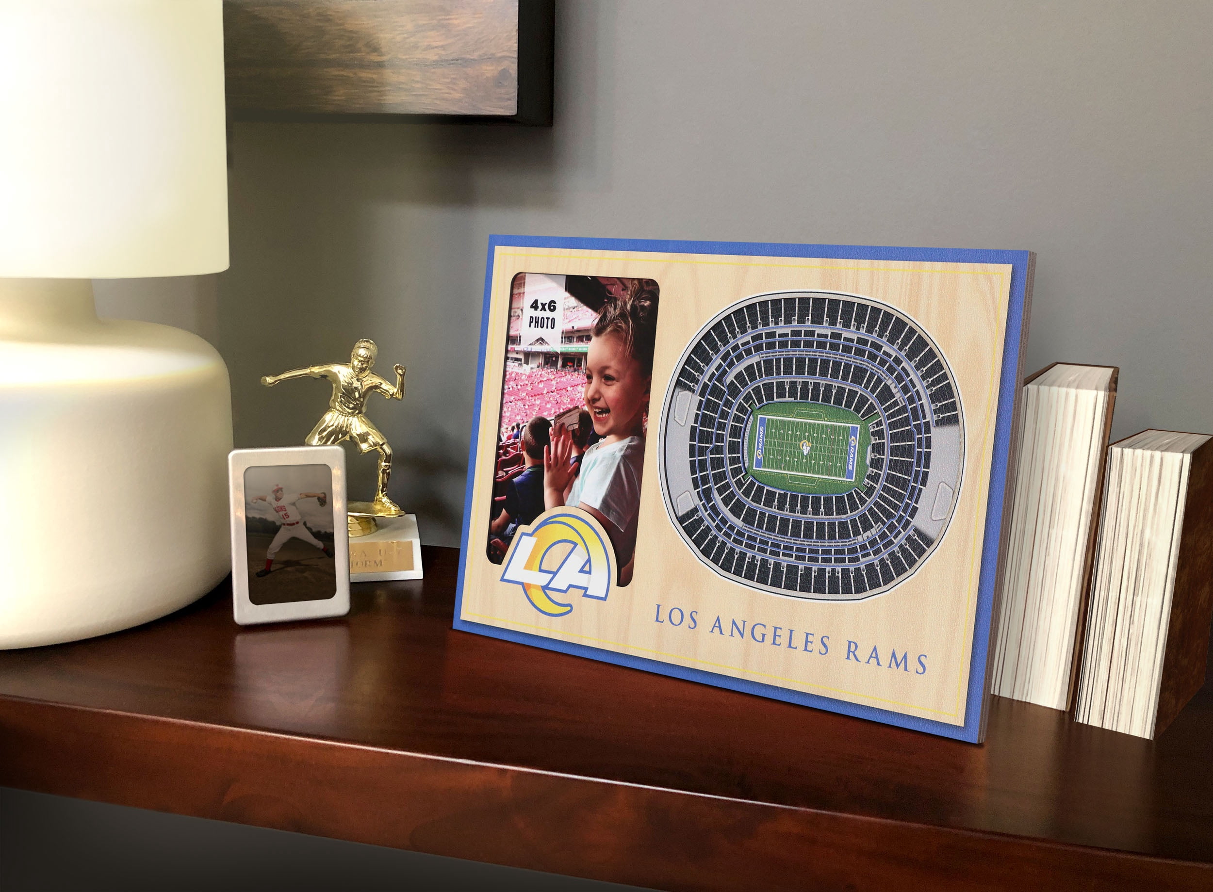 YouTheFan NFL Los Angeles Rams 3D StadiumView Picture Frame