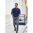 thumbnail image 3 of COOFANDY Men's Sweater Vest V Neck Sleeveless Sweater Slim Fit Casual Knitted Vest Sweaters, 3 of 7