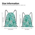 thumbnail image 4 of Bingfone Alapaca In Boho Drawstrings Backpacks Bags For Men Women Gym Drawstrings Bag, 4 of 9