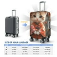 thumbnail image 5 of Goofa Adorable Kitten In Kimono Pattern Luggage Covers For Suitcase,Suitcase Cover Protector Fit 18-32 Inch Luggage-Medium, 5 of 9