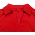 thumbnail image 2 of Women‘s A-Line Dress with Belt, 3/4 Sleeve Flared Dress for Wedding Guest & Office, Semi-Formal Dress, 2 of 7