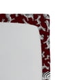 thumbnail image 3 of Ambesonne Zebra Fitted Sheet, Wild Animal Illustration Art, King Size, Raspberry and White, 3 of 5