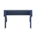 thumbnail image 5 of Garden Plastic Outdoor Adirondack Footrest Ottoman, Navy Blue, 5 of 5