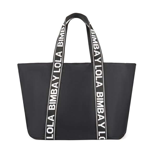 Bimba bolso de mano Bimba de moda bolso de compras de nailon bolso de mano de gran capacidad para mujer