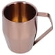 thumbnail image 1 of Taza Taza Taza de agua de café europea con superficie de diamante de doble capa de acero inoxidable 304 con mangoOro rosa, 1 of 8
