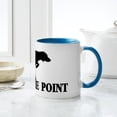 thumbnail image 6 of CafePress - GET TO THE POINT RECTANGLE Mug - 11 oz Ceramic Mug - Novelty Coffee Tea Cup, 6 of 6