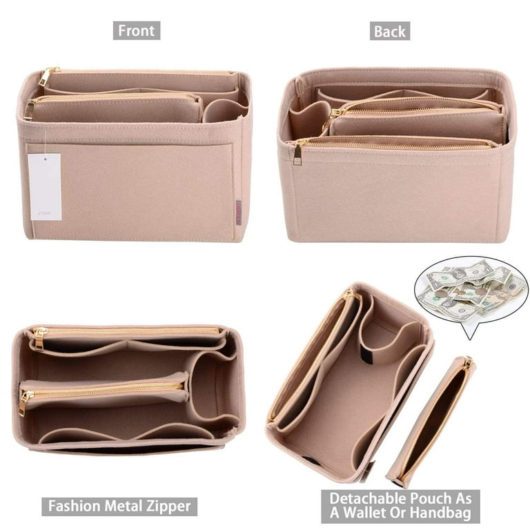Bag and Purse Organizer with Side Compartment Style for Graceful MM
