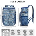 thumbnail image 3 of Backpack Cooler Portable Backpack Coolers Insulated Leak Proof,Waterproof Soft Sided Cooler Bag for Travel,Beach,Camping,Picnic,Lunch Backpack for Women Men, 3 of 6