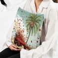 thumbnail image 6 of Coconut Tree Set of 2 Velvet Throw Pillow with Unique Patterns - 16x16, 18x18, 20x20 Inches for Various Occasions - Pillows Covers Throw Pillow Inserts Pillow Inserts, 6 of 6