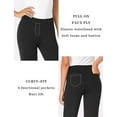 thumbnail image 6 of Weardear Bootcut Dress Pants Women Business Casual Work Pants with Pockets Pull On Regular Slacks for Office, 6 of 7