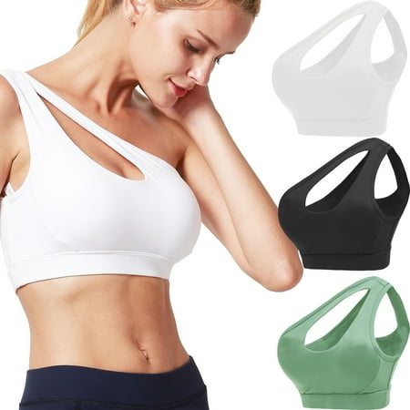 

LUXIF High Impact Sports Bras for Women Padded Sports Bras for Women Workout Bras for Women Racerback Bras Yoga Bras3 Pack