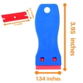 thumbnail image 2 of CANOPUS Plastic Razor Scraper Tool with 10 Plastic Razor Blades, 2 of 8
