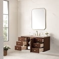 thumbnail image 6 of James Martin Vanities 48" Single Vanity, Mid-Century Walnut w/ 3 CM Eternal Marfil Top, 6 of 12