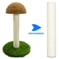 thumbnail image 2 of YOYTOO 15.7" Cat Scratching Post Replacement Cat Scratcher Refill Poles for Indoor Cats with M8 Screws, White, 4Pcs, 2 of 8