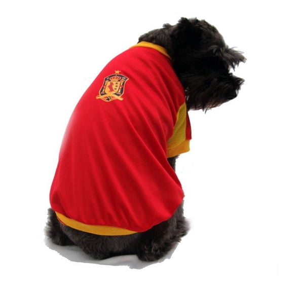 Playera España Pet Pals Mundial Futbol Talla 0