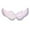 White, variant on Multicolor Carnival Angel Feather Floating Wings Mardi Gras Feather Fairy Wings with Elastic Straps Masquerade Party Supply Photo Props for Gifts Favors Birthday Wedding(Blue,25.59x13.77 Inch)