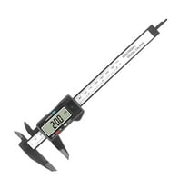 Nortools Digital Caliper, 0-6" Measuring Tool, Black