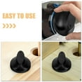 thumbnail image 3 of Raindrops 3Pcs Black Timer Control Knobs Replacement Compatible with Universal Mechanical Switch for Oven Stove, 3 of 8