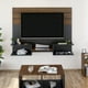 thumbnail image 4 of Moru Mueble para TV  65" Dúo Negro, Panel Flotante con Repisas, Centro de Entretenimiento,  |160x30x120|, 4 of 8