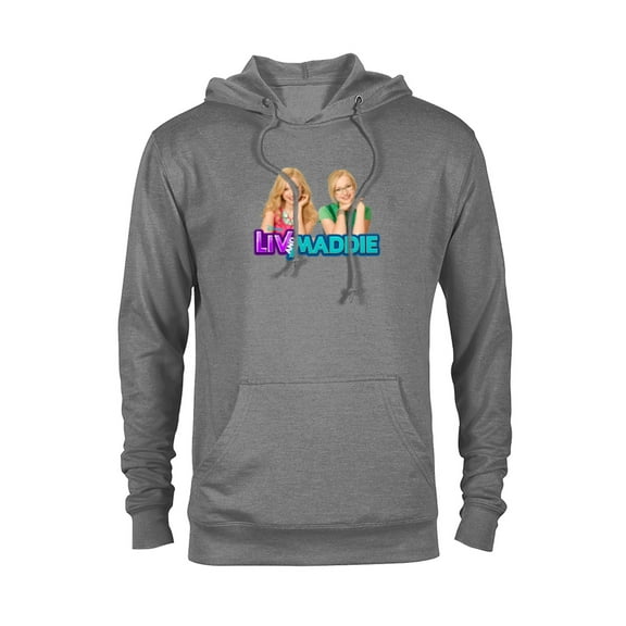 Disney Channel Liv and Maddie - Pullover Hoodie for Adults - Customized-Graphite Heather
