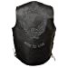 thumbnail image 3 of Event Leather ELM3900 Men's 'Live to Ride' Black Leather Side Lace Vest with Flying Eagle Emboss - 5X-Large, 3 of 9