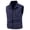 Dark Blue, variant on KeShDi Vest for Men Stand Collar Sleeveless Zip Up Casual Lightweight Vest Coat with Pockets Black 4X