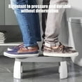 thumbnail image 6 of Squatting Poop Foot Stool Mini Toilet Stool Bathroom Potty Step for All Ages Prevent Long-Term Squat Potty Accessories, 6 of 7