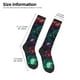 thumbnail image 2 of Balery Red And Green Carnation Calcetines novedosos Calcetines deportivos Calcetines hasta la rodilla Calcetines de algodón Calcetines originales y geniales, 2 of 6